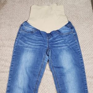 Skinny maternity Jean's size medium Indigo Blue